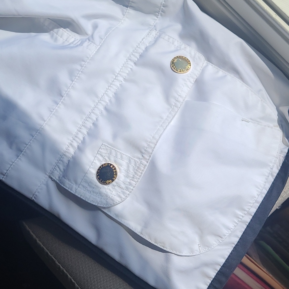 Lauren Ralph Lauren Reversible Vest with Gold Embroidered Crest - Picture 8 of 10